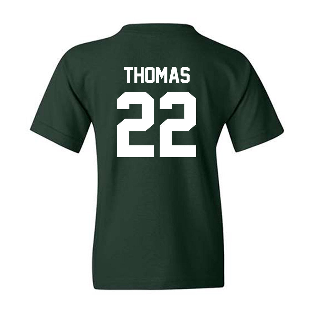 UW Green Bay - NCAA Men's Basketball : LeBron Thomas - Classic Shersey Youth T-Shirt-1