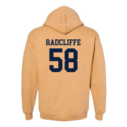 East Tennessee State - NCAA Football : Maddox Radcliffe - Classic Shersey Hooded Sweatshirt-1
