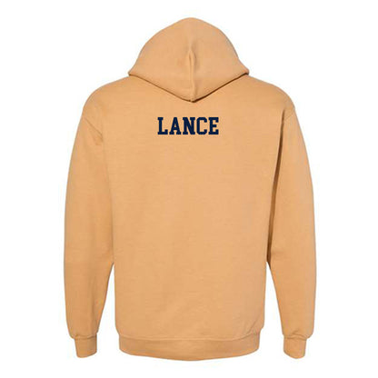 East Tennessee State - NCAA Women's Track & Field : Meg Lance - Classic Shersey Hooded Sweatshirt-1