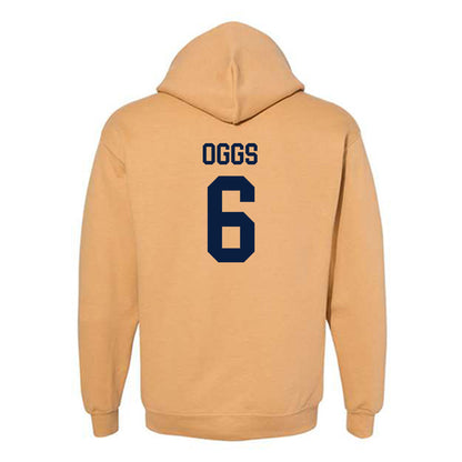 East Tennessee State - NCAA Football : Jivon Oggs - Classic Shersey Hooded Sweatshirt-1