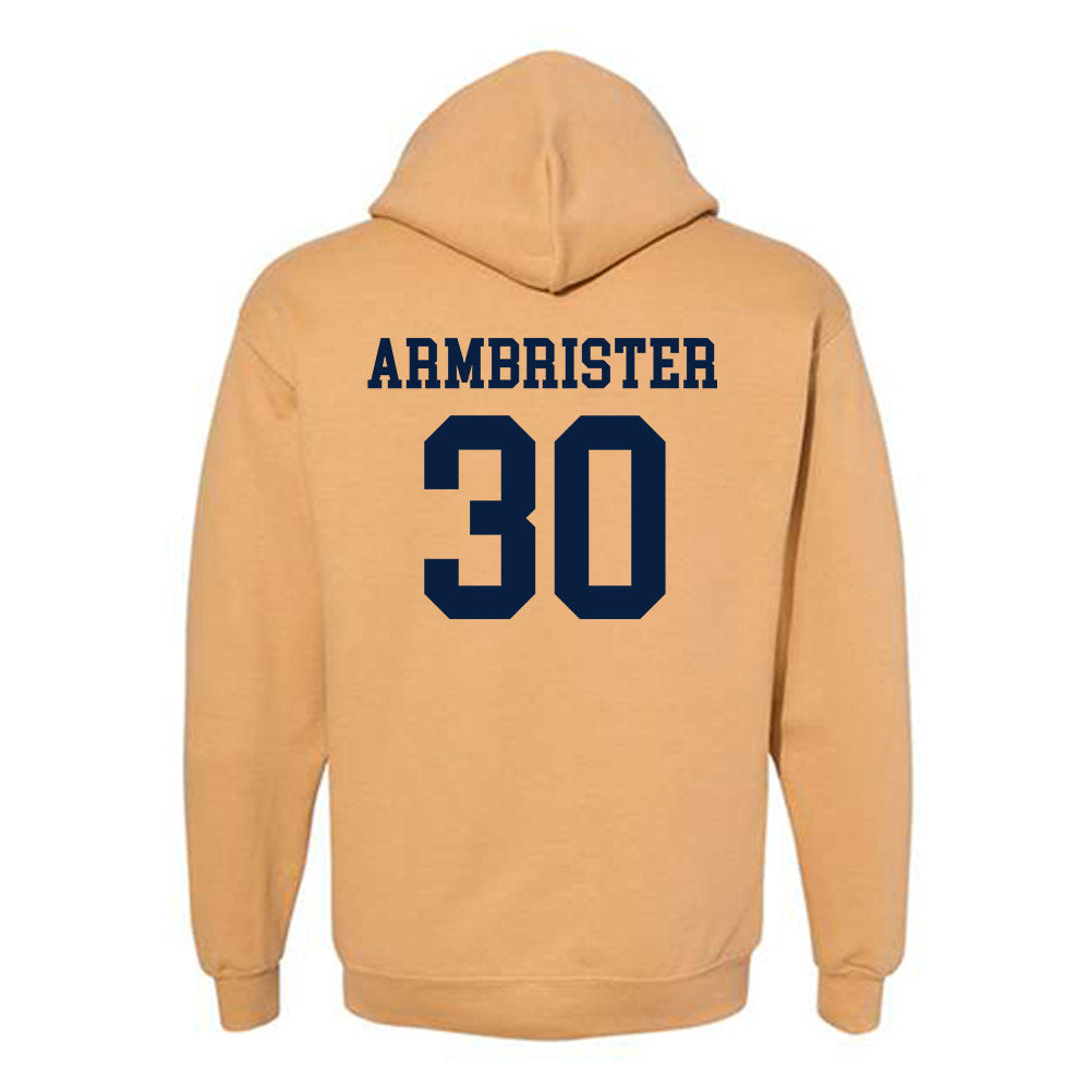 East Tennessee State - NCAA Football : Drew Armbrister - Classic Shersey Hooded Sweatshirt-1