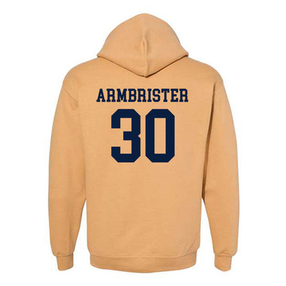 East Tennessee State - NCAA Football : Drew Armbrister - Classic Shersey Hooded Sweatshirt-1