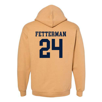 East Tennessee State - NCAA Baseball : Tyler Fetterman - Classic Shersey Hooded Sweatshirt-1