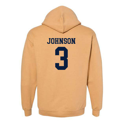 East Tennessee State - NCAA Football : Jarvis Johnson - Classic Shersey Hooded Sweatshirt-1
