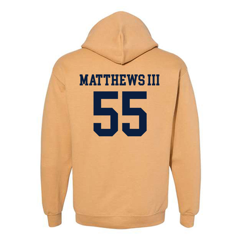 East Tennessee State - NCAA Men's Basketball : Milton Matthews III - Classic Shersey Hooded Sweatshirt-1