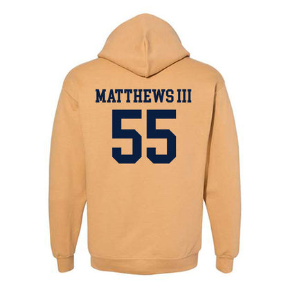 East Tennessee State - NCAA Men's Basketball : Milton Matthews III - Classic Shersey Hooded Sweatshirt-1