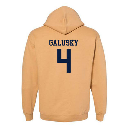 East Tennessee State - NCAA Baseball : Ty Galusky - Classic Shersey Hooded Sweatshirt-1
