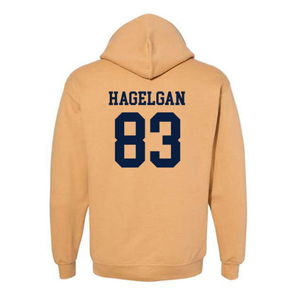 East Tennessee State - NCAA Football : Will Hagelgan - Classic Shersey Hooded Sweatshirt-1