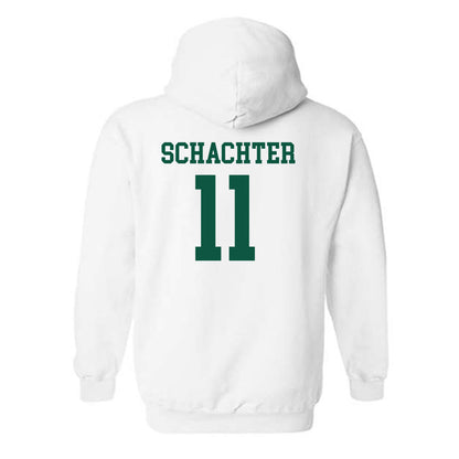 UW Green Bay - NCAA Men's Basketball : Trey Schachter - Classic Shersey Hooded Sweatshirt-1