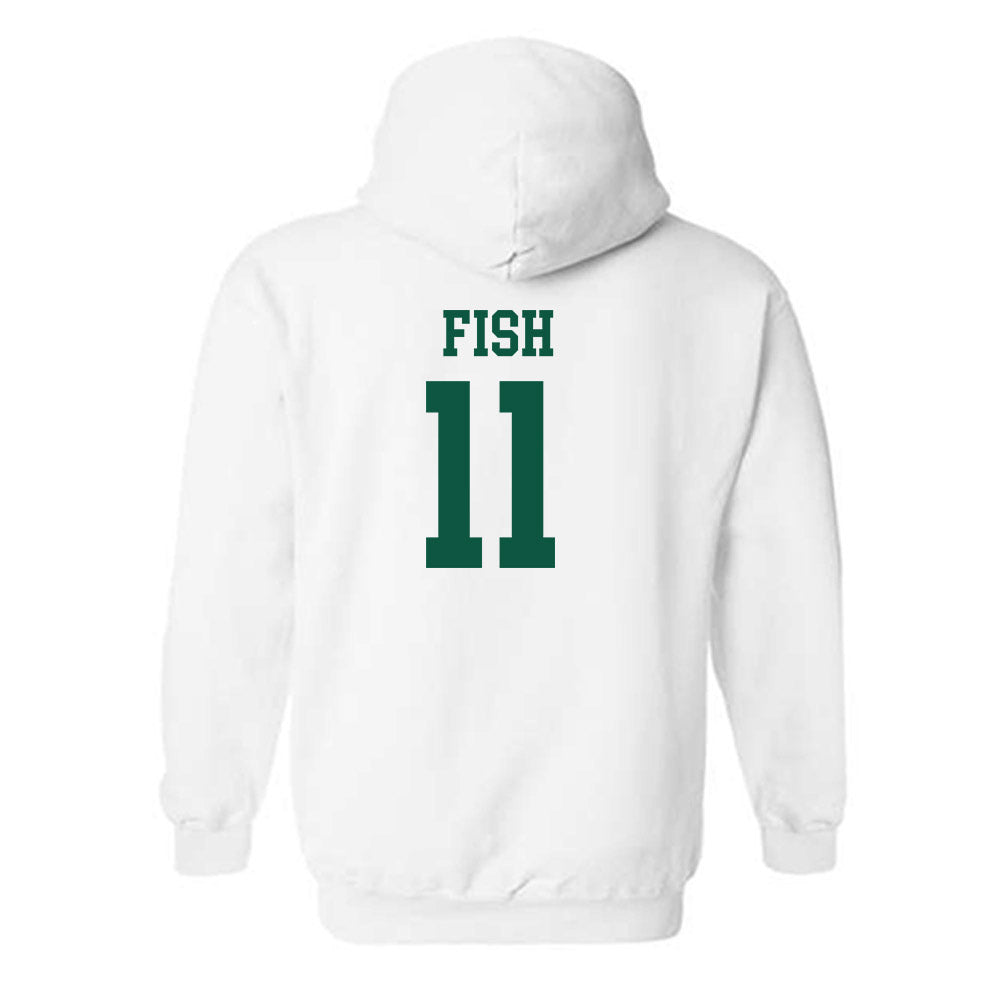UW Green Bay - NCAA Women's Volleyball : Kirsten Fish - Classic Shersey Hooded Sweatshirt-1