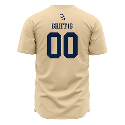 Georgia Southern - NCAA Baseball : Dayson Griffis - Cream Jersey-1