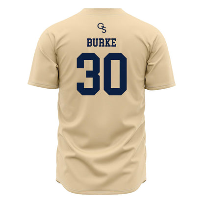 Georgia Southern - NCAA Baseball : Thomas Burke - Cream Jersey-1