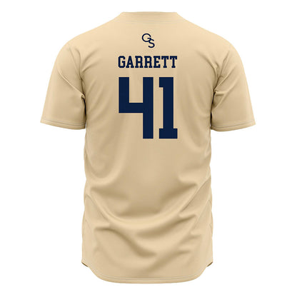 Georgia Southern - NCAA Baseball : Ethan Garrett - Cream Jersey-1