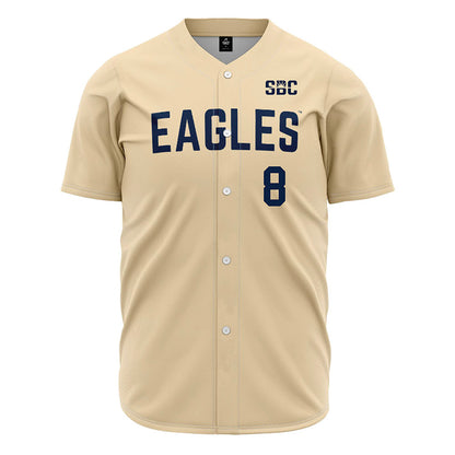 Georgia Southern - NCAA Baseball : Bryson Trammell - Cream Jersey-0