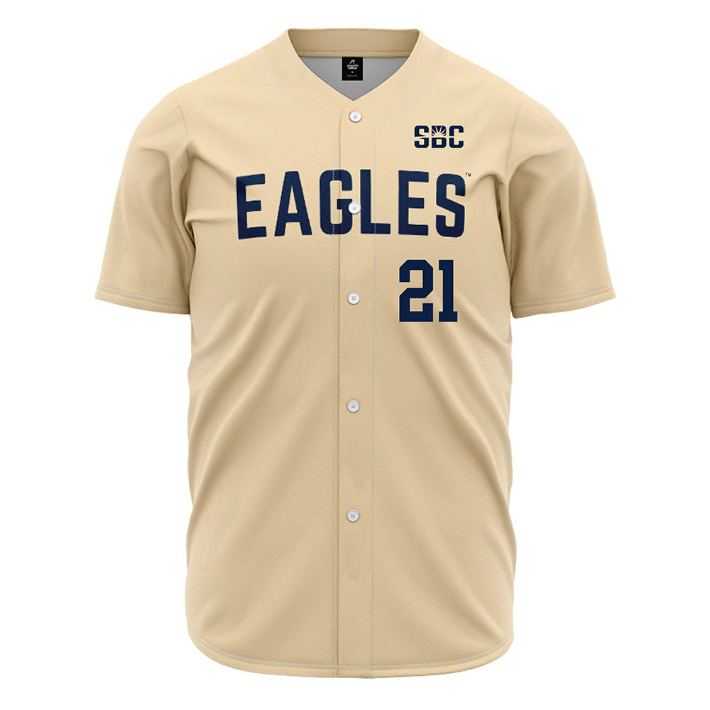 Georgia Southern - NCAA Baseball : Carter Blankinship - Cream Jersey-0