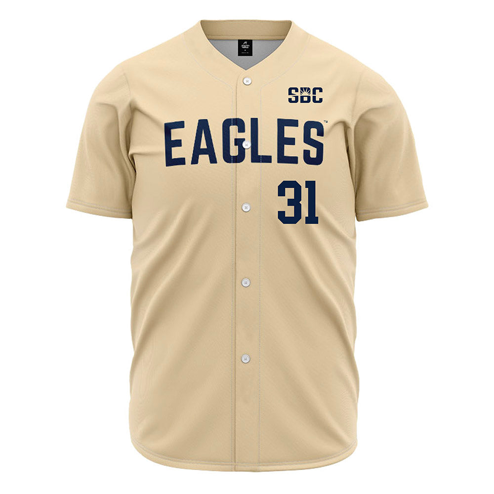 Georgia Southern - NCAA Baseball : Will Robbins - Cream Jersey-0