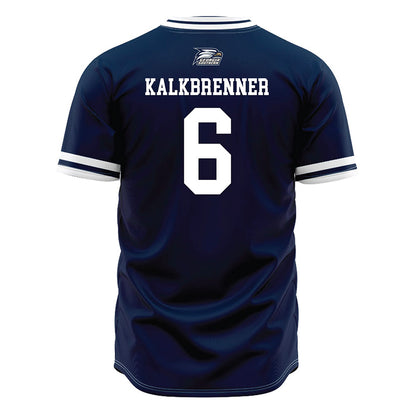 Georgia Southern - NCAA Baseball : Craig Kalkbrenner - Navy Jersey-1