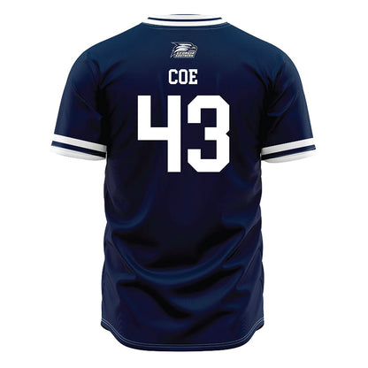 Georgia Southern - NCAA Baseball : Dawson Coe - Navy Jersey-1