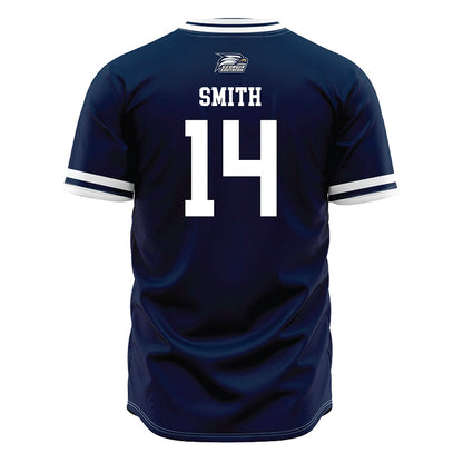 Georgia Southern - NCAA Baseball : Davis Smith - Navy Jersey-1