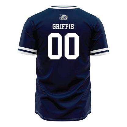 Georgia Southern - NCAA Baseball : Dayson Griffis - Navy Jersey-1