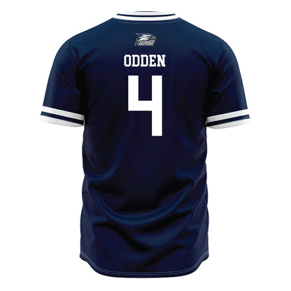 Georgia Southern - NCAA Baseball : Luke Odden - Navy Jersey-1