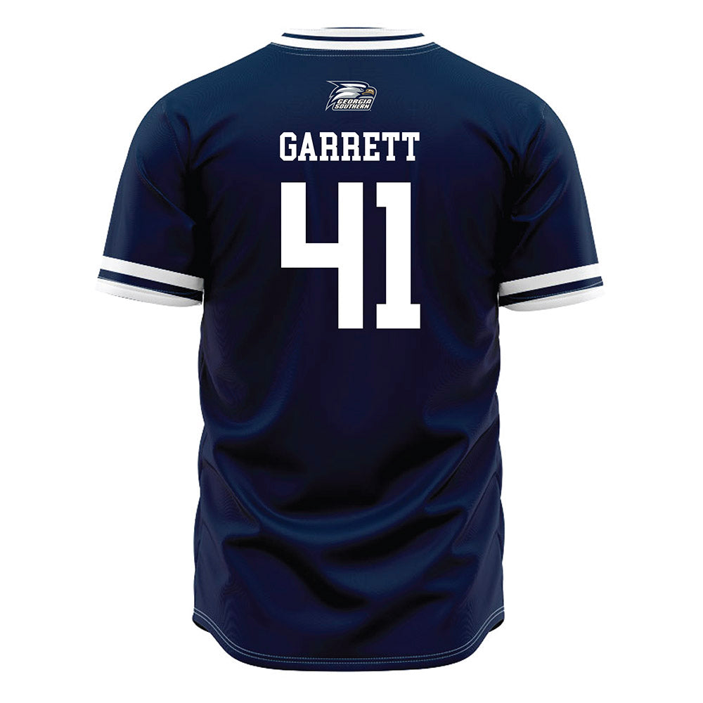 Georgia Southern - NCAA Baseball : Ethan Garrett - Navy Jersey-1