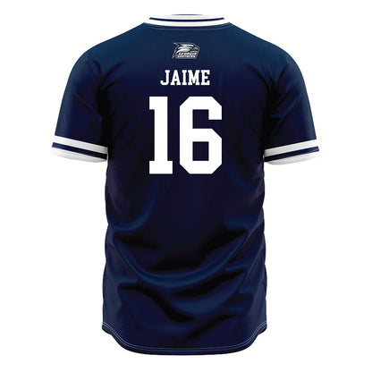Georgia Southern - NCAA Baseball : Jonathan Jaime - Navy Jersey-1