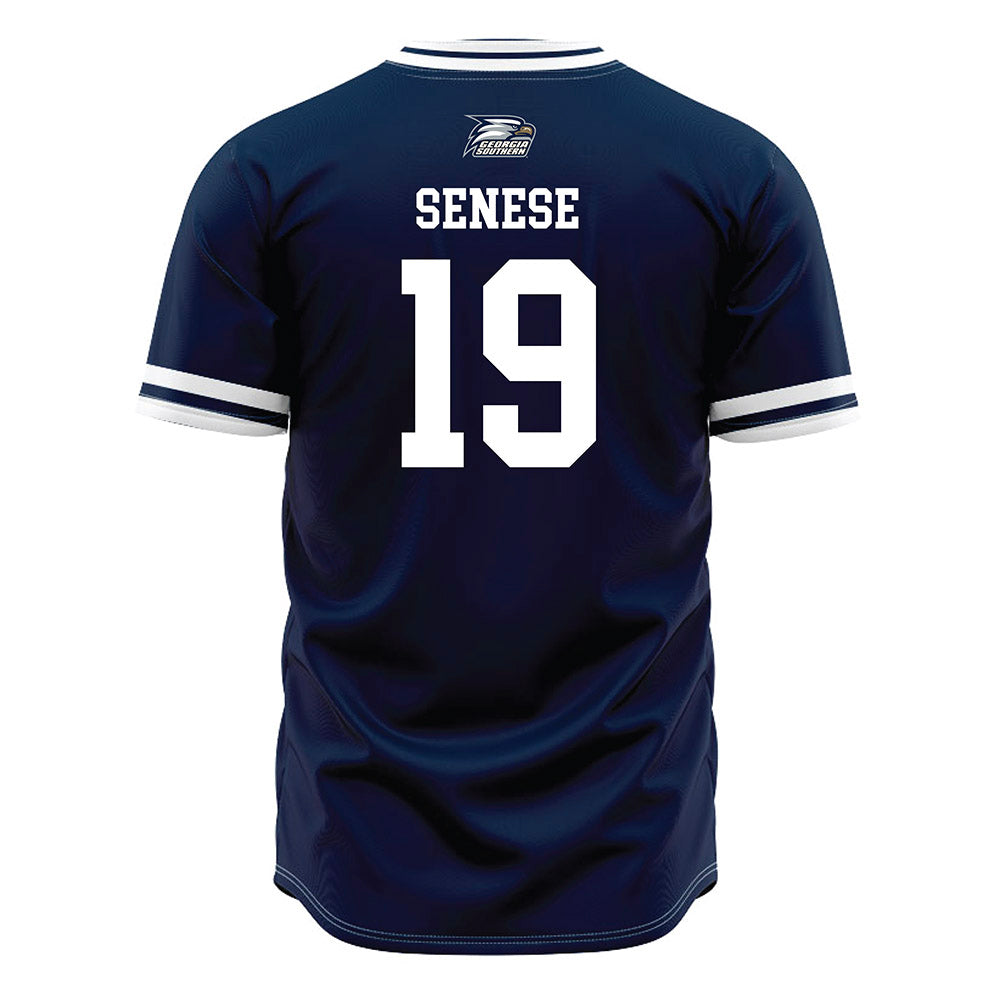 Georgia Southern - NCAA Baseball : Nicolas Senese - Navy Jersey-1