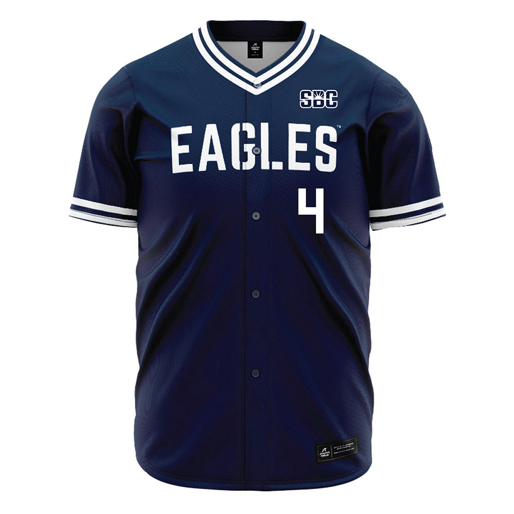 Georgia Southern - NCAA Baseball : Jack Myers - Navy Jersey-0