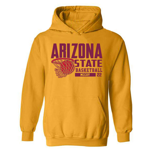 Arizona State - NCAA Men's Basketball : Quentin McCoy - Classic Fashion Shersey Hooded Sweatshirt