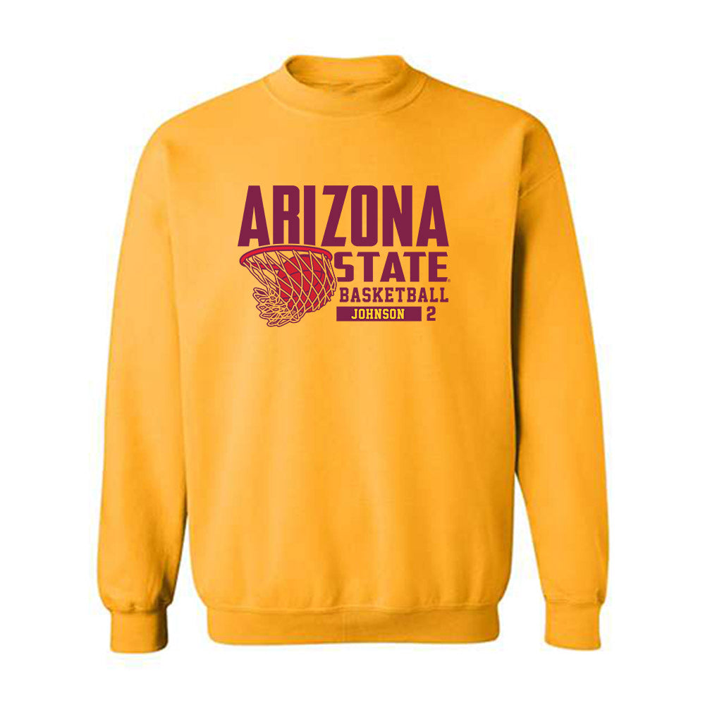 Arizona State - NCAA Men's Basketball : Anthony Johnson - Classic Fashion Shersey Crewneck Sweatshirt-0