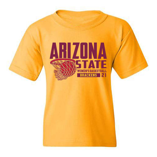 Arizona State - NCAA Women's Basketball : McKinna Brackens - Classic Fashion Shersey Youth T-Shirt-0