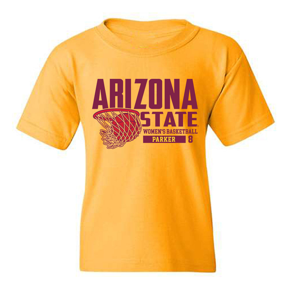 Arizona State - NCAA Women's Basketball : Londyn Parker - Classic Fashion Shersey Youth T-Shirt-0