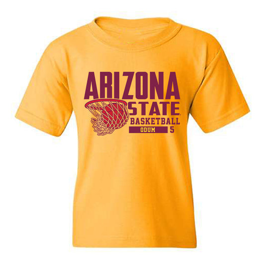 Arizona State - NCAA Men's Basketball : Maurice Odum - Classic Fashion Shersey Youth T-Shirt-0