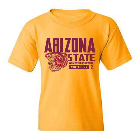 Arizona State - NCAA Women's Basketball : Ruby Whitehorn - Classic Fashion Shersey Youth T-Shirt-0