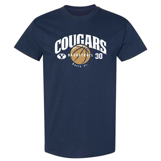 BYU - NCAA Men's Basketball : Kennard Davis Jr. - T-Shirt-0