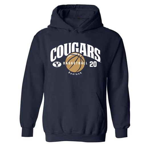 BYU - NCAA Women's Basketball : Braeden Gunlock - Hooded Sweatshirt-0