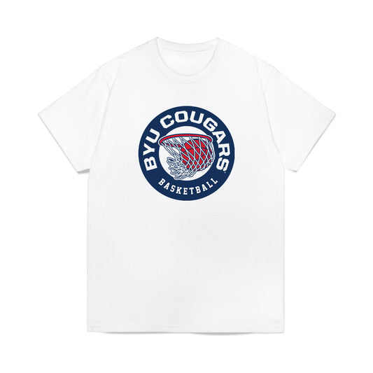 BYU - NCAA Men's Basketball : Nate Pickens - T-Shirt-0