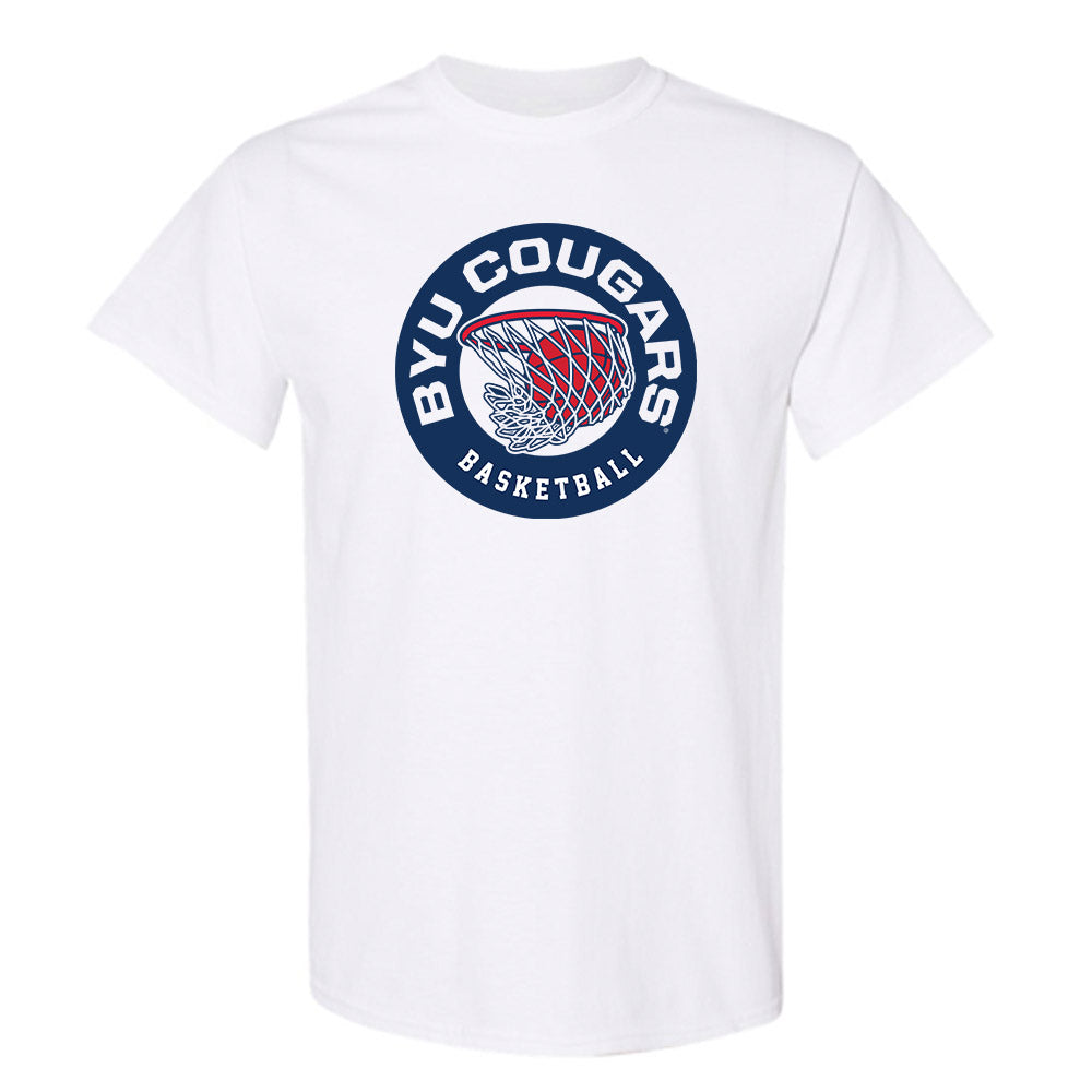 BYU - NCAA Men's Basketball : Robert Wright III - T-Shirt-0