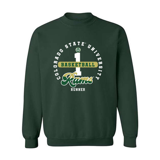 Colorado State - NCAA Women's Basketball : Camryn Runner - Crewneck Sweatshirt-0