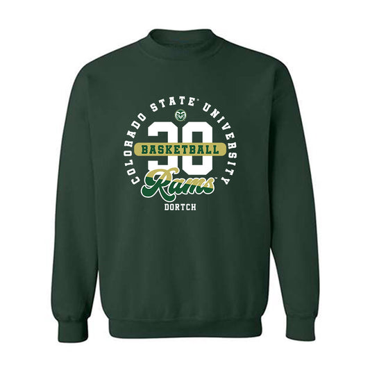 Colorado State - NCAA Men's Basketball : Charlie Dortch - Crewneck Sweatshirt-0