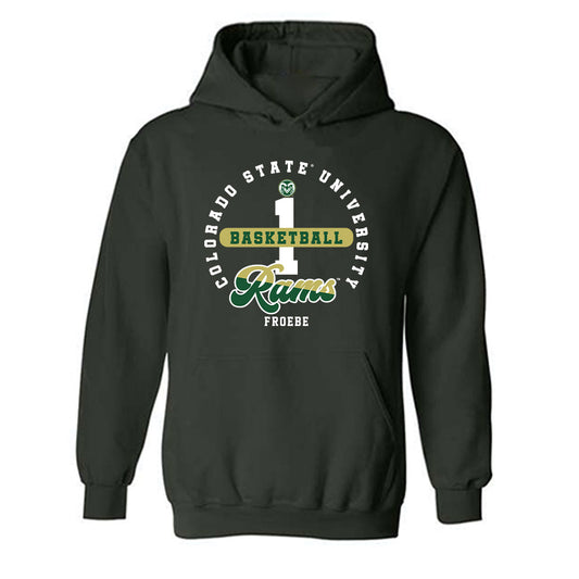 Colorado State - NCAA Women's Basketball : Kloe Froebe - Hooded Sweatshirt-0