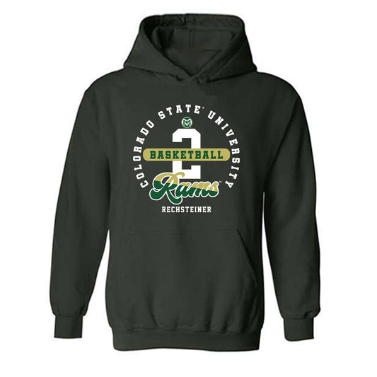 Colorado State - NCAA Men's Basketball : Brandon Rechsteiner - Hooded Sweatshirt-0