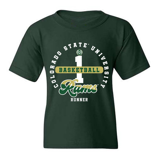 Colorado State - NCAA Women's Basketball : Camryn Runner - Youth T-Shirt-0