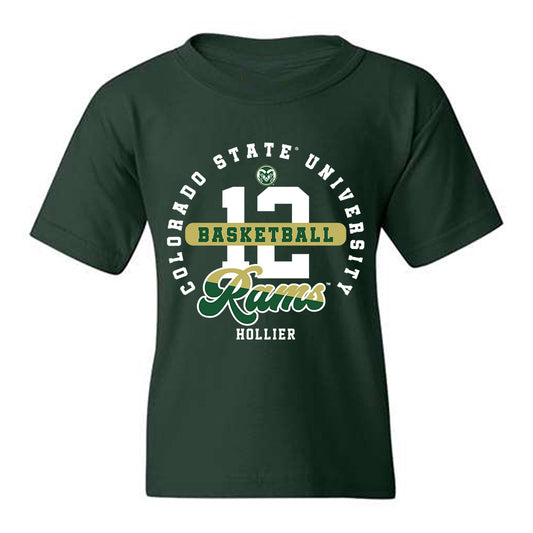 Colorado State - NCAA Women's Basketball : Kyla Hollier - Youth T-Shirt-0