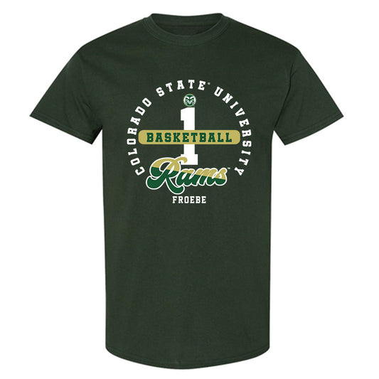 Colorado State - NCAA Women's Basketball : Kloe Froebe - T-Shirt-0