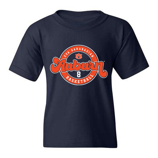 Auburn - NCAA Women's Basketball : Eva Garabadian - Classic Fashion Shersey Youth T-Shirt-0