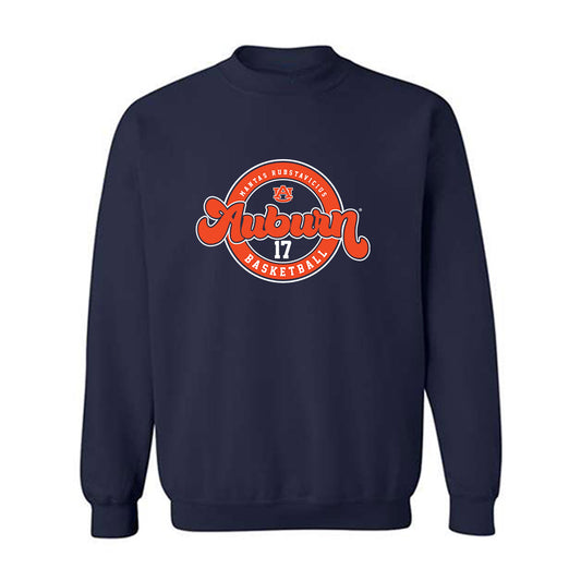 Auburn - NCAA Men's Basketball : Mantas Rubstavicius - Classic Fashion Shersey Crewneck Sweatshirt-0