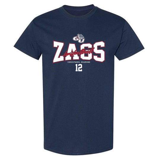 Gonzaga - NCAA Women's Basketball : Christabel Osarobo - Classic Fashion Shersey T-Shirt-0