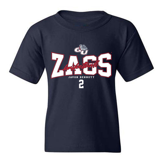 Gonzaga - NCAA Men's Basketball : Javon Bennett - Classic Fashion Shersey Youth T-Shirt-0